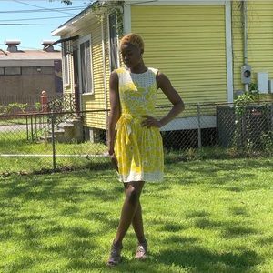 Yellow Church Dress